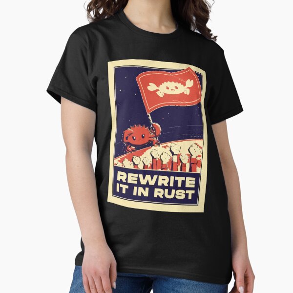 Item preview, Rewrite It In Rust - Rust Programming designed and sold by ro-denamara.