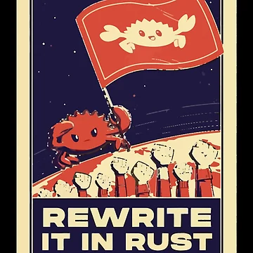Artwork thumbnail, Rewrite It In Rust - Rust Programming by ro-denamara