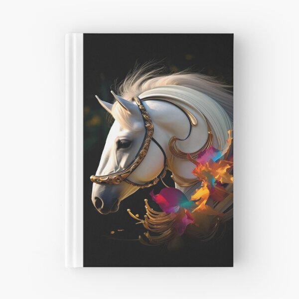 Item preview, Abstract Fantasy White Horse Art designed and sold by PeteRascal.
