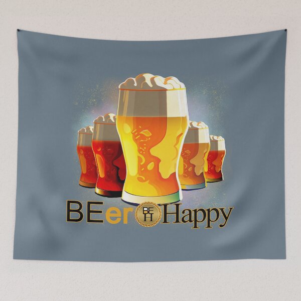Item preview, Beer Happy designed and sold by Lo2camisetas.
