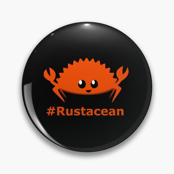 Item preview, Rust Language Lang Unofficial Mascot - Ferris the crab Rustacean  designed and sold by ro-denamara.