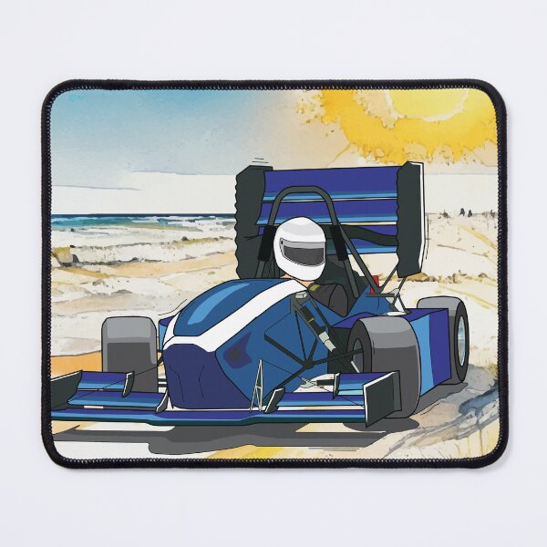 Item preview, Formula Student with rectangular beach background designed and sold by FSAEdesign.