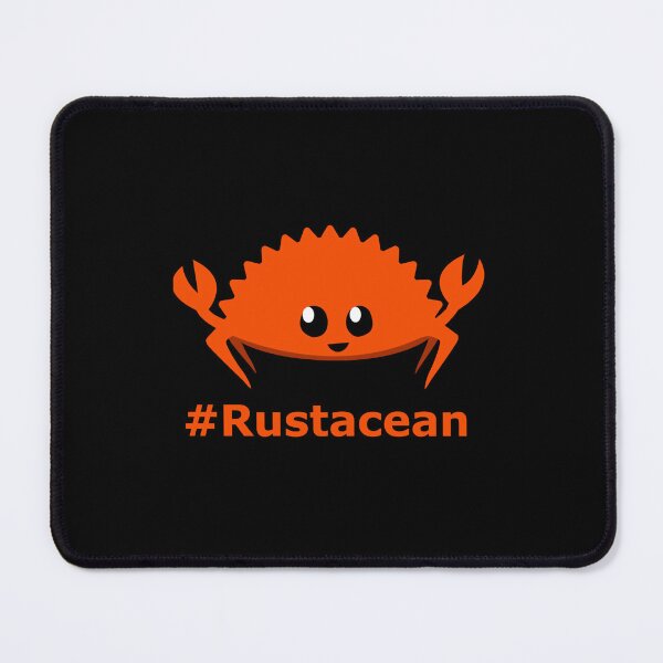 Item preview, Rust Language Lang Unofficial Mascot - Ferris the crab Rustacean  designed and sold by ro-denamara.