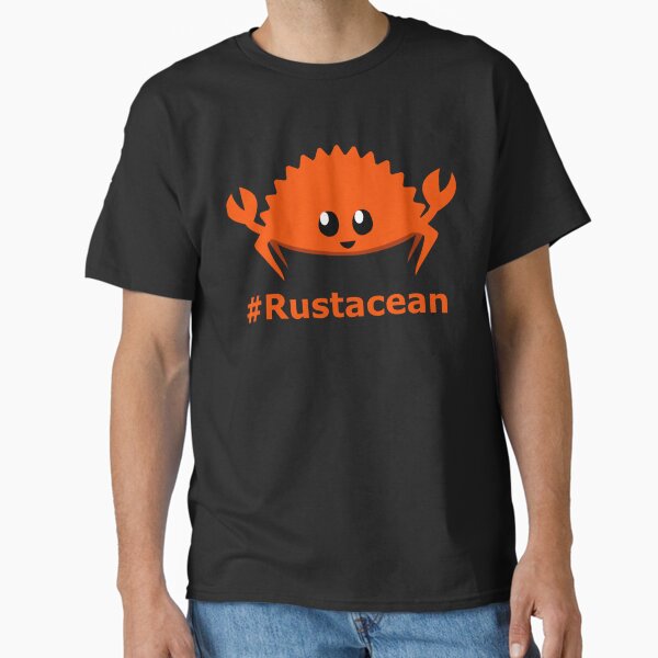 Item preview, Rust Language Lang Unofficial Mascot - Ferris the crab Rustacean  designed and sold by ro-denamara.