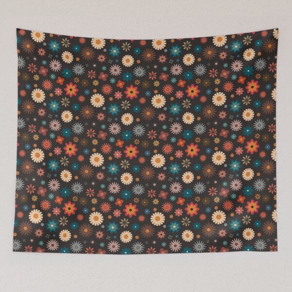 Item preview, Beautiful colored flowers pattern designed and sold by Moaataz.