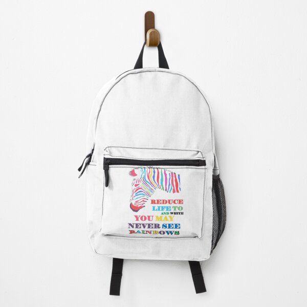 Item preview, You May Never See Rainbows Zebra LGBTQIA Quote designed and sold by taiche.