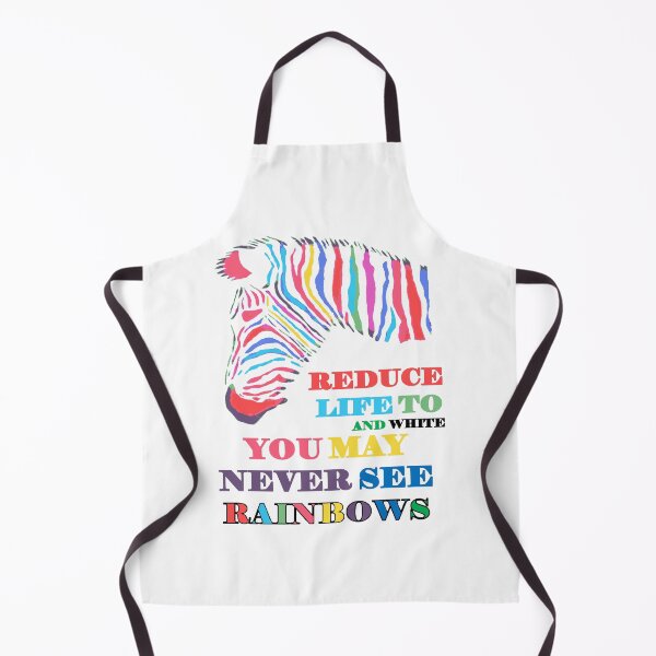 Item preview, You May Never See Rainbows Zebra LGBTQIA Quote designed and sold by taiche.