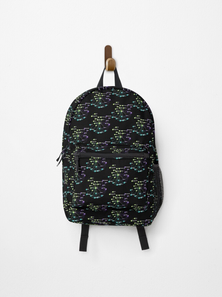 Thumbnail 1 of 3, Backpack, Rust Programming Language Influence Network designed and sold by ro-denamara.