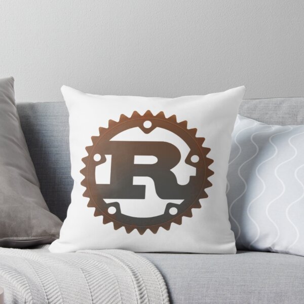 Item preview, Rusty Rust Official Brownish Gray Logo Hoodie designed and sold by ro-denamara.