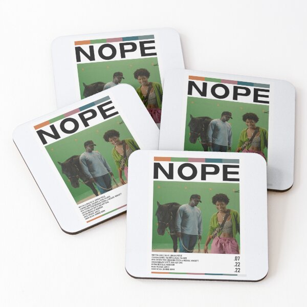 Item preview, Nope - Em and OJ Fan Poster  designed and sold by DanierThompson.