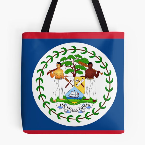 Item preview, Flag of Belize designed and sold by Inimma.