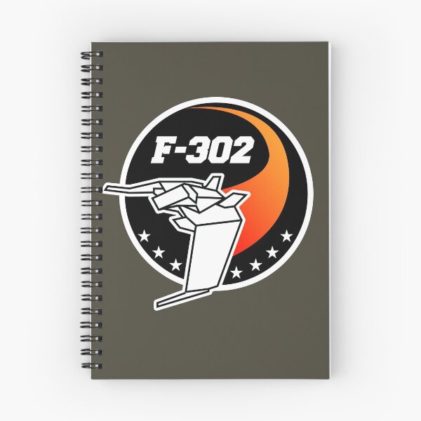 Item preview, F-302 Interceptor Mission Patch designed and sold by Meta Cortex.