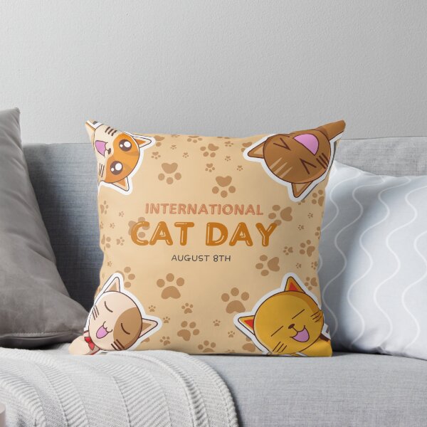 Item preview, International Cat Day designed and sold by borabiii.