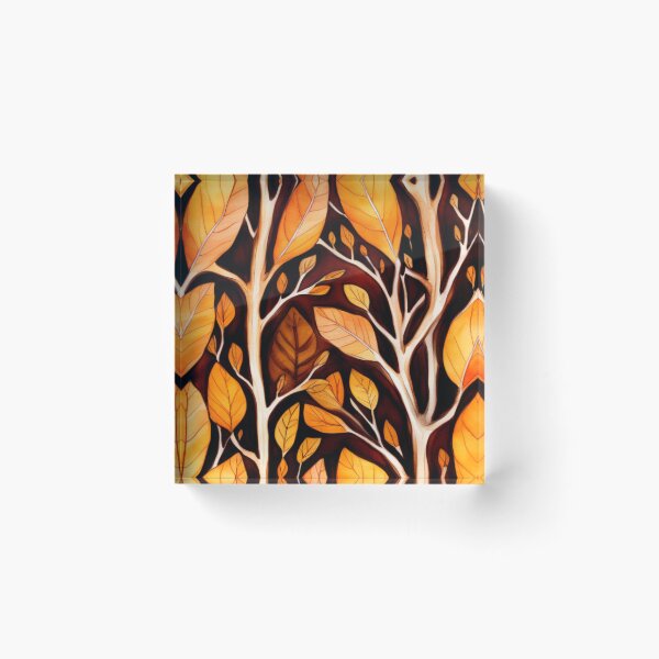 Item preview, Colorful Soft Seamless Pattern of Autumn Leaves Illustration designed and sold by Patternomania.