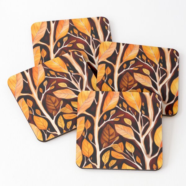 Item preview, Colorful Soft Seamless Pattern of Autumn Leaves Illustration designed and sold by Patternomania.