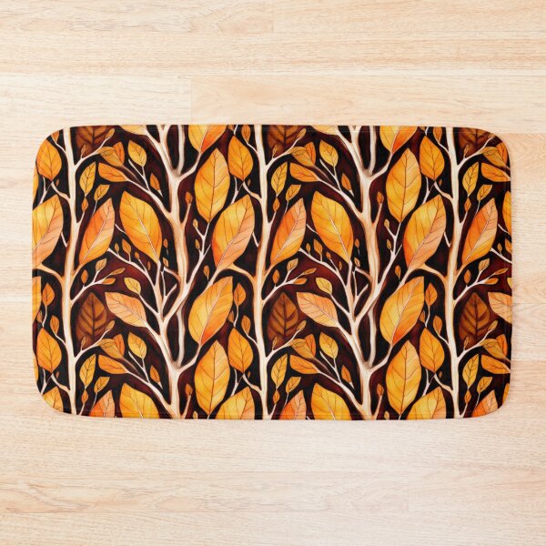 Item preview, Colorful Soft Seamless Pattern of Autumn Leaves Illustration designed and sold by Patternomania.