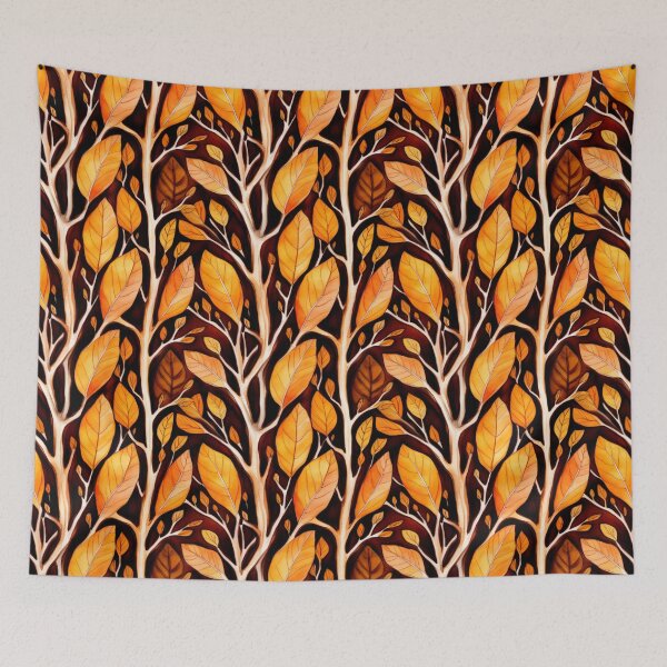 Item preview, Colorful Soft Seamless Pattern of Autumn Leaves Illustration designed and sold by Patternomania.