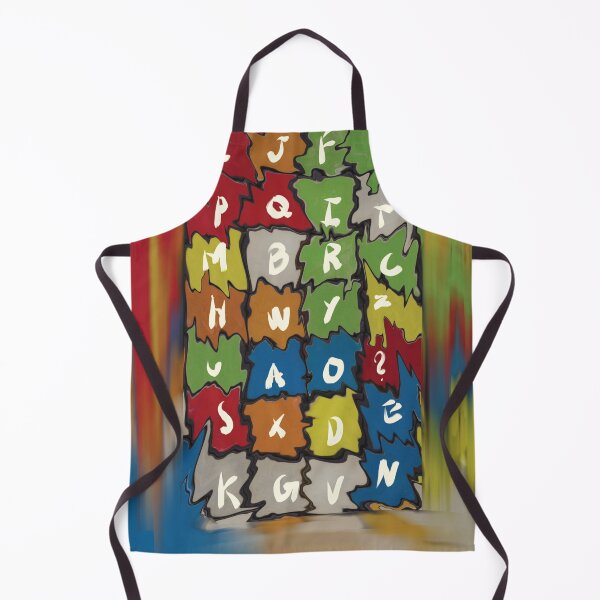 Item preview, Rainbow alphabet table designed and sold by AllGenDesigns.
