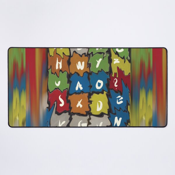 Item preview, Rainbow alphabet table designed and sold by AllGenDesigns.