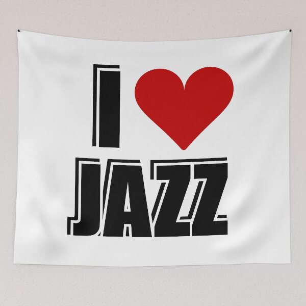 Item preview, I heart jazz - I love jazz designed and sold by Inspirationmotivation.