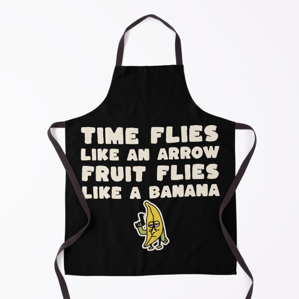 Item preview, Time Flies Like An Arrow, Fruit Flies Like A Banana Pun - Funny Deadpan Humour Gift designed and sold by InkyGenies.