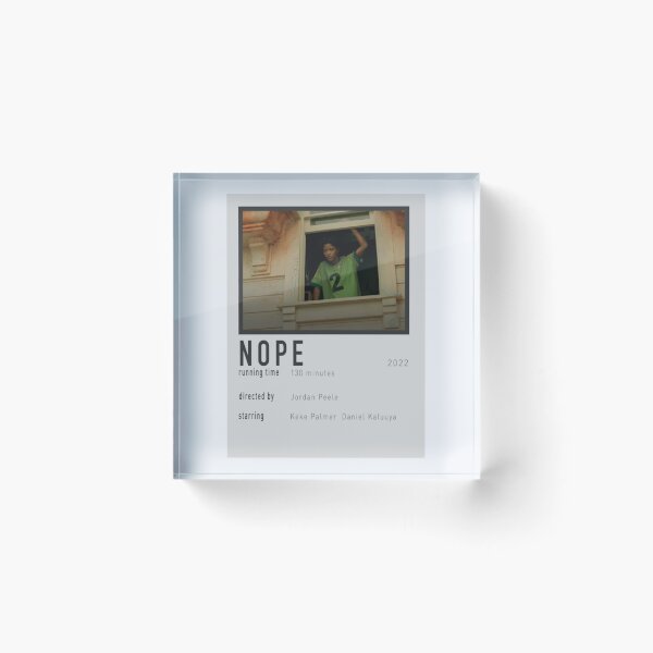 Item preview, Nope Minimalist Poster  designed and sold by DanierThompson.