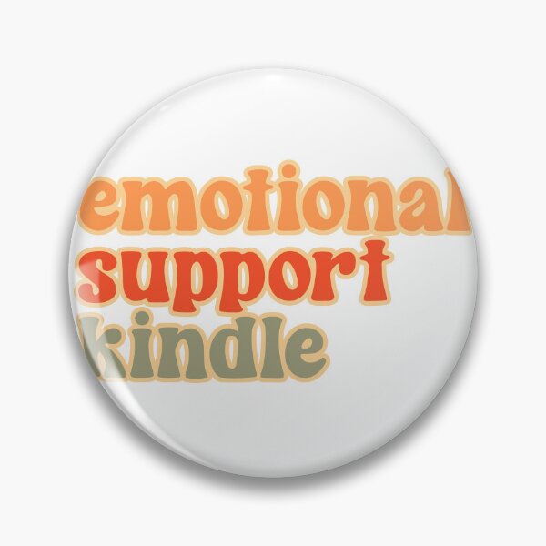 Item preview, Emotional Support Kindle Sticker | Whimsical E-reader Companion designed and sold by ivaostrogonac.