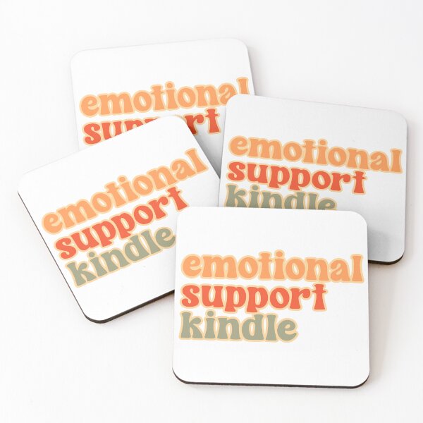 Item preview, Emotional Support Kindle Sticker | Whimsical E-reader Companion designed and sold by ivaostrogonac.