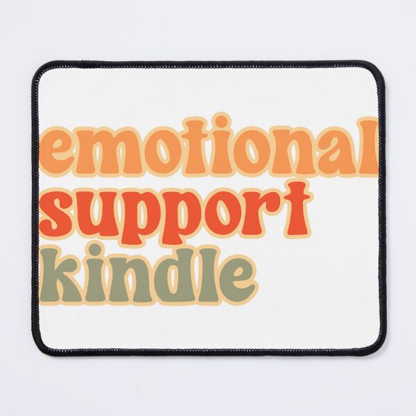 Item preview, Emotional Support Kindle Sticker | Whimsical E-reader Companion designed and sold by ivaostrogonac.