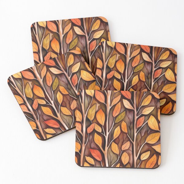 Item preview, Colorful Soft Seamless Pattern of Autumn Leaves Illustration designed and sold by Patternomania.