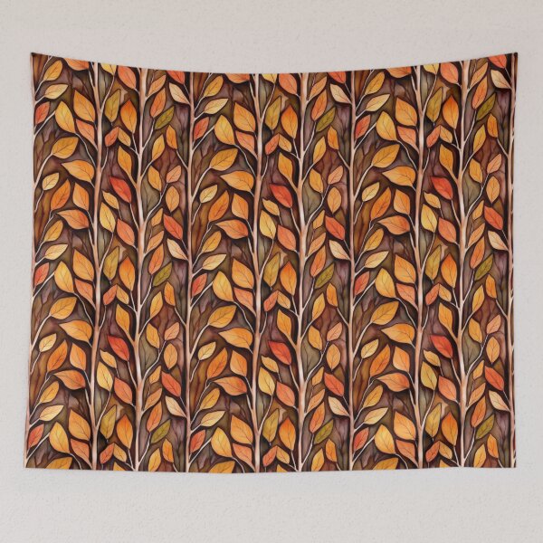 Item preview, Colorful Soft Seamless Pattern of Autumn Leaves Illustration designed and sold by Patternomania.