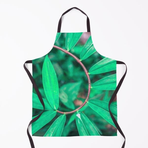 Item preview, Green Bamboo Leaves Unique Pattern designed and sold by covid50.