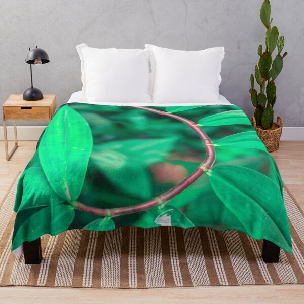 Item preview, Green Bamboo Leaves Unique Pattern designed and sold by covid50.