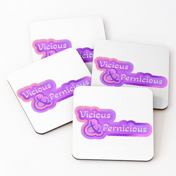 Item preview, Vicious and Pernicious designed and sold by Jokertags.