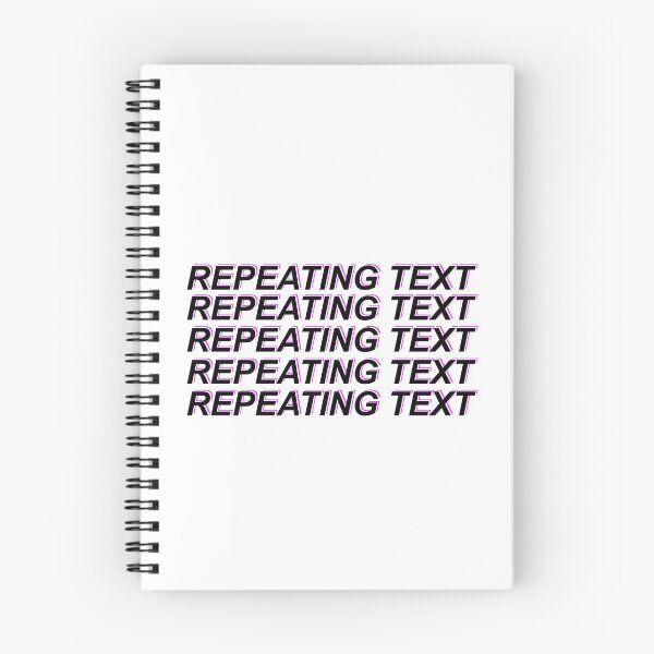 Item preview, Repeating Text  designed and sold by OnPointOutfits.