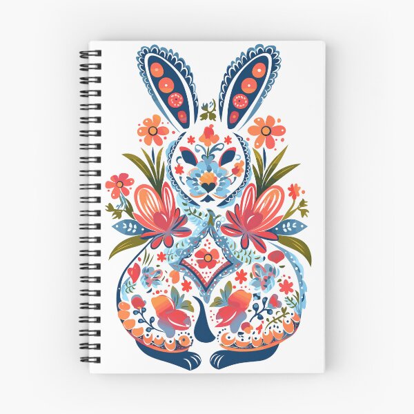 Item preview, The Colorful Hares Folkloric Journey designed and sold by EmeraldeaArt.