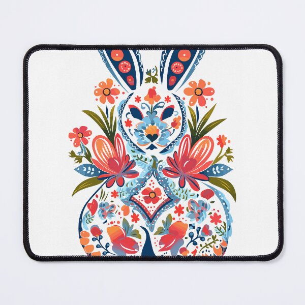 Item preview, The Colorful Hares Folkloric Journey designed and sold by EmeraldeaArt.