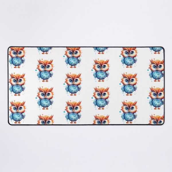 Item preview, watercolor cute owl designed and sold by usablestores.