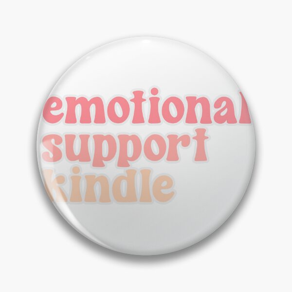 Item preview, Emotional Support Kindle Sticker | Whimsical E-reader Companion designed and sold by ivaostrogonac.