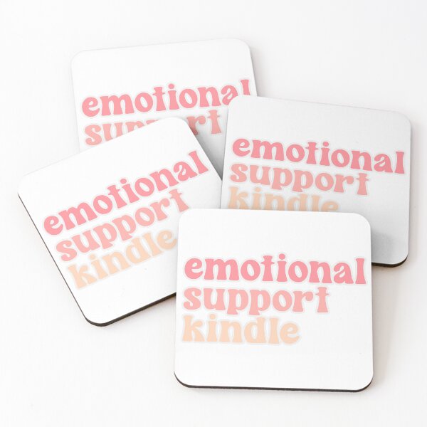 Item preview, Emotional Support Kindle Sticker | Whimsical E-reader Companion designed and sold by ivaostrogonac.