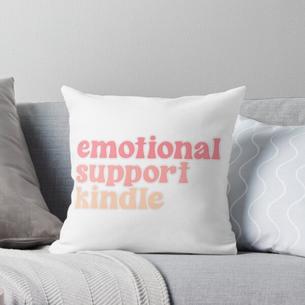 Item preview, Emotional Support Kindle Sticker | Whimsical E-reader Companion designed and sold by ivaostrogonac.