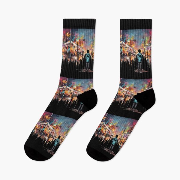 Item preview, Town street art designed and sold by Mateusz Majcherek.