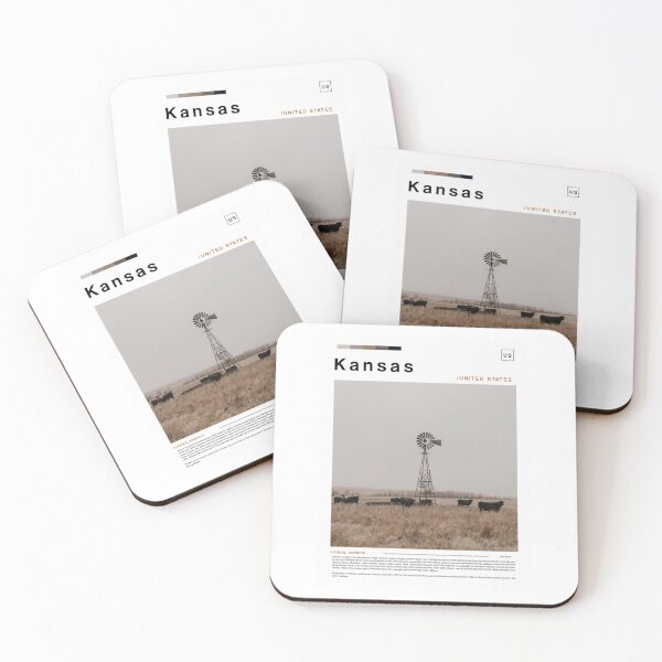 Item preview, Kansas poster landscape designed and sold by paulrommer.