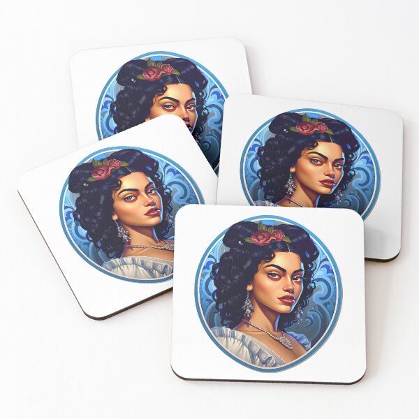 Item preview, Latina Queen Latina Princess Wearing Blue designed and sold by PrincessJessieJ.
