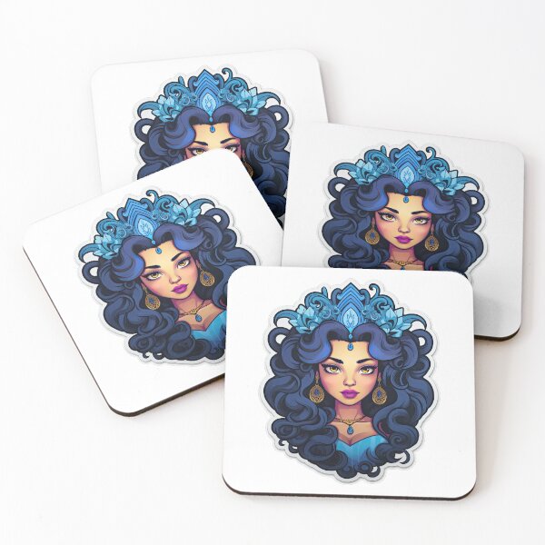 Item preview, Latina Queen Latina Princess Wearing Blue designed and sold by PrincessJessieJ.