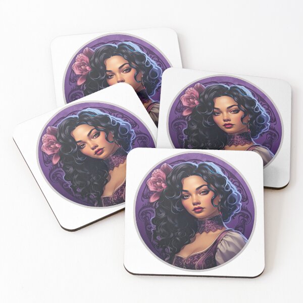 Item preview, Latina Queen Latina Princess Wearing Purple designed and sold by PrincessJessieJ.
