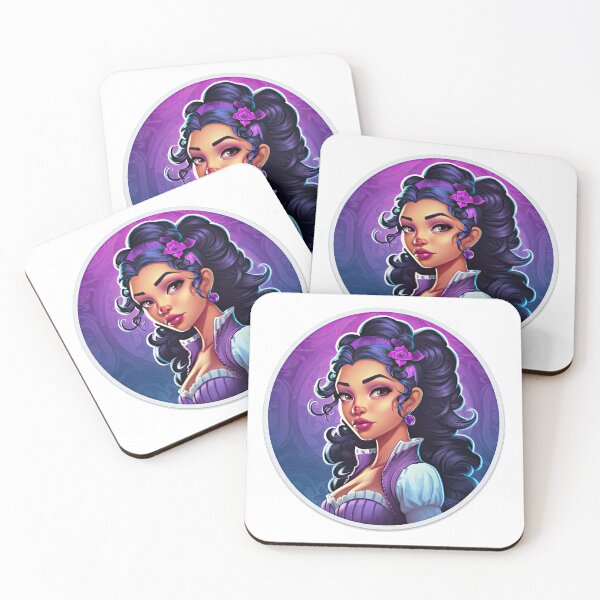 Item preview, Latina Queen Latina Princess Wearing Purple designed and sold by PrincessJessieJ.