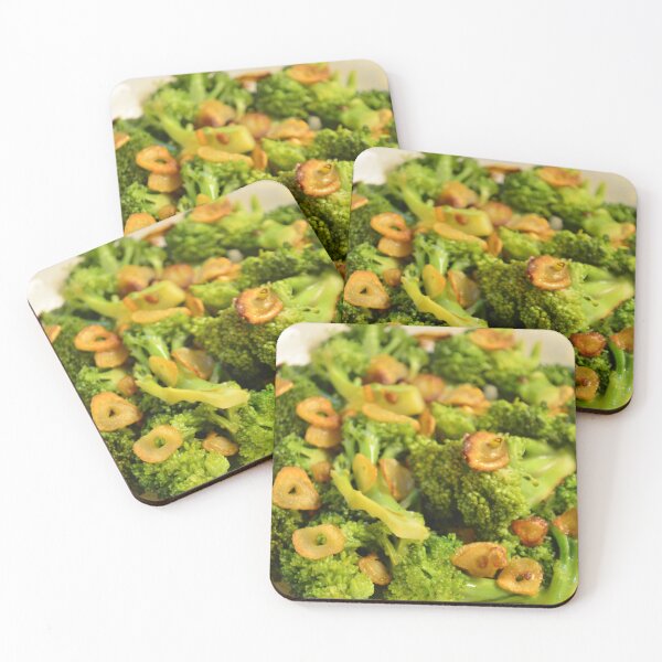 Item preview, Braised Broccoli with Fried Garlic designed and sold by ANA LEMGRUBER.