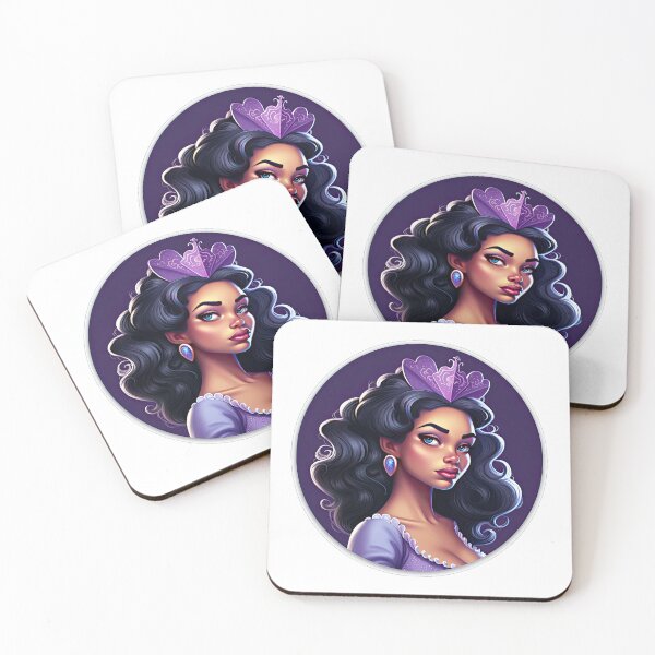 Item preview, Latina Queen Latina Princess Wearing Purple designed and sold by PrincessJessieJ.