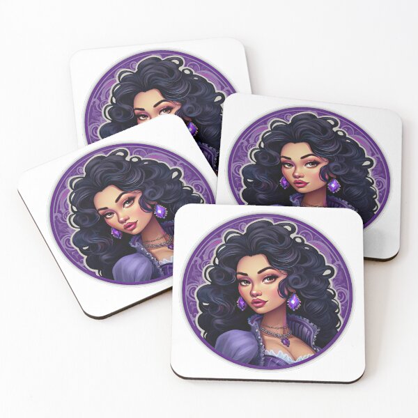 Item preview, Latina Queen Latina Princess Wearing Purple designed and sold by PrincessJessieJ.